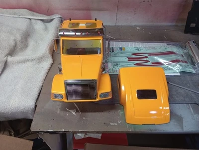 Tamiya 1/14 RC Knight Hauler body Kit And Frame Rails  - Image 1 of 4