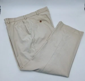 Walter Hagen Men’s 11 Majors Khaki Tan Golf Pants 38x30 Straight Fit Flat Front - Picture 1 of 16