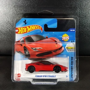 Ferrari SF90 Stradale - Hot Wheels 2025 - Factory Fresh - +Display Protector - Picture 1 of 5