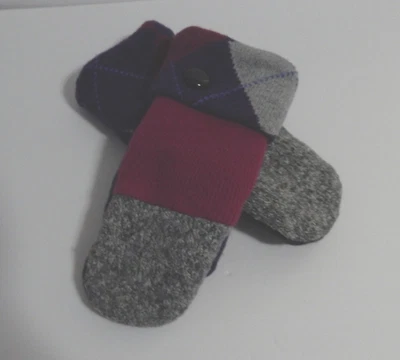  SUÉTERES MITTENS RECICLADOS DE LANA/MEZCLAS ARTESANALES - ROBLES Foto 1 de 4