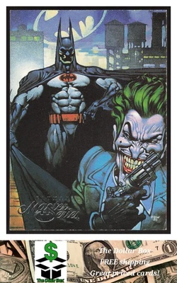 1996 SkyBox Batman Master Series Promos #NNO Batman & Joker - - Image 1 of 2