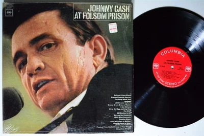 JOHNNY CASH At Folsom Prison COLUMBIA LP SHRINK 1st press - Image 1 of 2