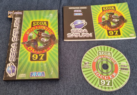 Sega Saturn Game Sega Worldwide Soccer 97 Boxed with Manual