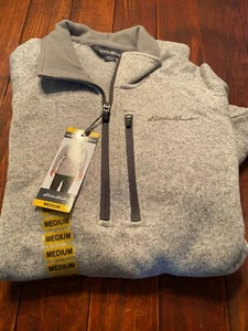 Eddie Bauer Radiator Sweater Fleece 1/4 Zip - Picture 1 of 2