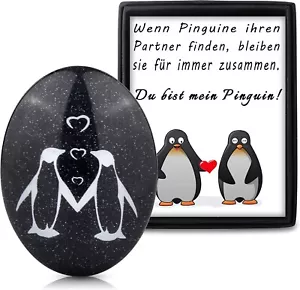 Pinguin Geschenk Jahrestag Geschenk für Ihn Sie Partner Geschenke Pärchen G... - Bild 1 von 6