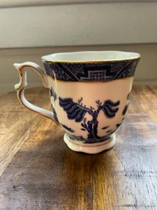 ROYAL DOULTON BOOTHS 'REAL OLD WILLOW' COFFEE CUP-TC1126-1981-MINT!!-RARE FIND!! - Picture 1 of 6