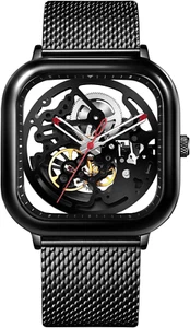 CIGA Design Automatic Mechanical Watch - C Series Fully Skeletonized Wristwatch - Picture 1 of 8