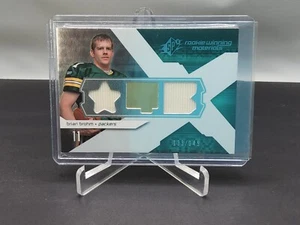 2008 SPx - Rookie Winning Materials Dual Jersey Brian Brohm /149 - Picture 1 of 2