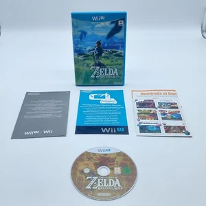 Gioco Nintendo Wii U - The Legend of Zelda: Breath of the Wild - IMBALLO ORIGINALE CiB PAL - Foto 1 di 7
