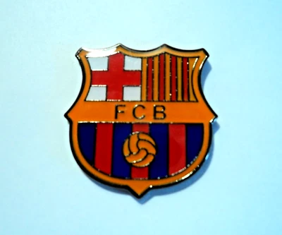 FCB Barcelona Football Club Enamel Metal Pin Brooch Badge Lapel Souvenir Soccer - image 1 of 4