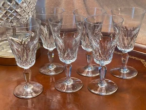 Baccarat CARCASONNE Cut Crystal PORT WINE Glasses - Set of 6 - 5 1/4" - Picture 1 of 12