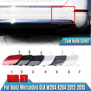 Weiß Hintere Abschlepphaken Abdeckung Für Benz GLK-Klasse W204 X204 2012–2015 - Picture 1 of 24