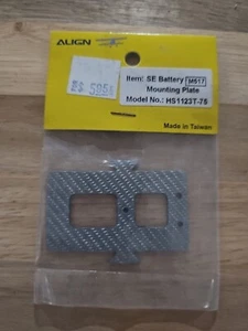 Align SE Battery Mounting Plate  HS1123T-75 - Picture 1 of 1