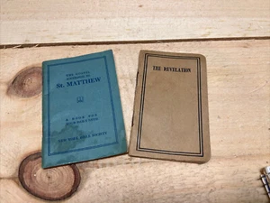 Il libro del tuo bisogno quotidiano di San Matteo"" e ""L'apocalisse"" (set di 2) - Foto 1 di 3