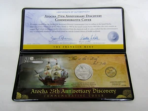 The Franklyn Mint ATOCHA 25TH Anniversary Discovery Commemorative Cover 00022 - Picture 1 of 10