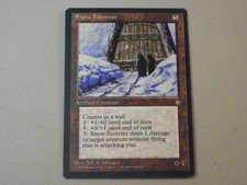 Snow Fortress Ice Age NM Artifact Rare MAGIC THE GATHERING MTG CARD