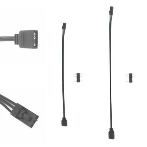 Câble Connecteur 25/50cm 5V avec Adaptateur 3 Broches pour Corsair RGB vers Standard ARGB - Photo 1/9