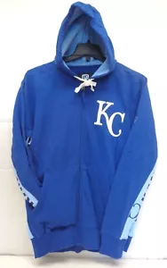 Kansas City Royals Men's L Hands High Victory Full Zip Hoody 805 - Picture 1 of 4