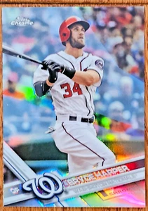 2017 refractores de prisma cromado #48 Bryce Harper Topps - Imagen 1 de 6