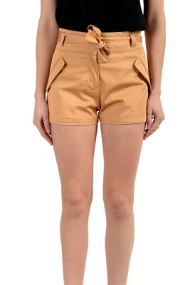 Mini Pantalones Cortos Just Cavalli Para Mujer Beige con Cinturón US 26 IT 40 Foto 1 de 4
