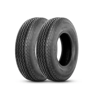 4.80-8 Trailer Tires 4.80x8 4.8-8 6 Ply Load Range C Tubeless 480-8 Set 2 Tire - Picture 1 of 12