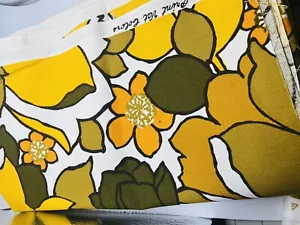 MOD Home Decor Fabric MCM 2 Yards House N’ Home 1960-70s Era - Picture 1 of 9
