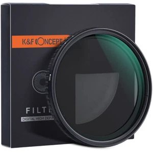 K&F Concept Nano-X ND8~128 Variable Fader 77mm Filter - Picture 1 of 8