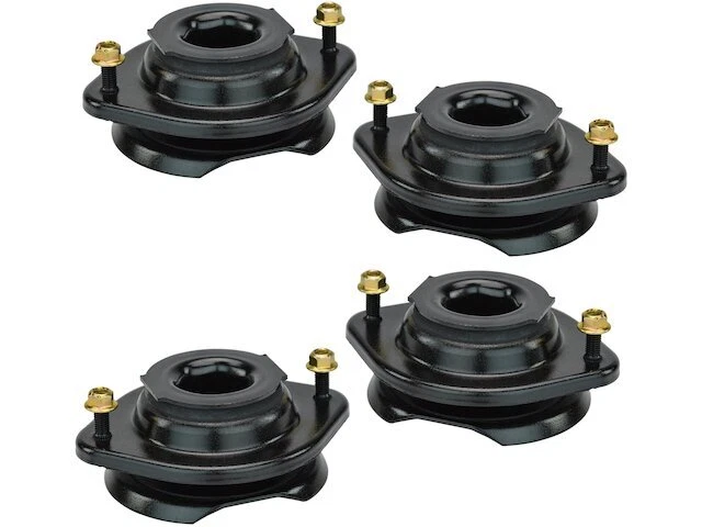 TRQ 4 Piece Strut Mount Set Strut Mount Set fits Mazda Miata 1990-1997 54JTRY - Image 1 of 1