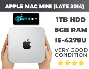 Apple Mac Mini 2014 | i5 4278U | 1TB HDD | 8GB RAM | MUY BUEN ESTADO - Bild 1 von 4
