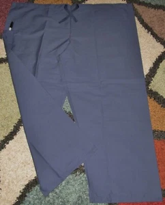 White Swan Unisex Cargo Drawstring Scrub Pant Sz 5X Tall Navy Blue 14020 - Picture 1 of 7