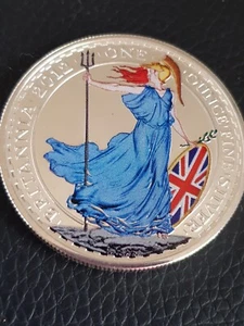 Britannia 1oz Silber 2012, PP Colorized - Bild 1 von 3