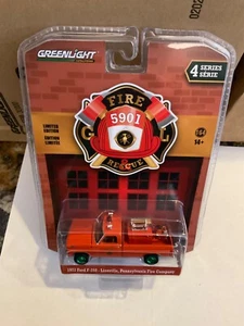 Greenlight Fire & Rescue Ford F250 Lionville PA Fire Co. GREEN MACHINE chase car - Picture 1 of 1