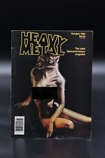Heavy Metal Magazine (1977) Oct 1982 Wrightson Corben Manara Caza Royo Art FN/VF