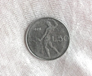 1978 Italy 50 Lire; Circulated; - Picture 1 of 2