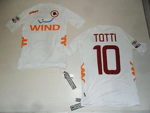 2550 KAPPA AS ROMA MAGLIA TOTTI 10 MAGLIETTA AWAY SHIRT SHORT SLEEVE JERSEY - Imagen 1 de 1