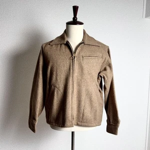 Melton Wool Sports Jacket Made in USA Men Short Length Used - Picture 1 of 11