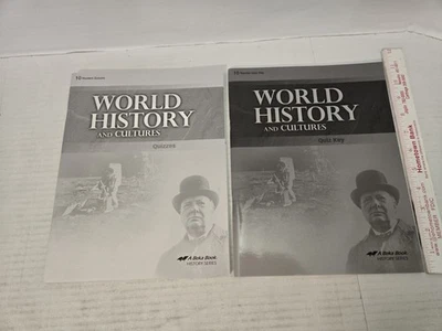 Abeka World History & Cultures Student Quiz Booklet & Teacher Key FREE SHIPPING - Image 1 of 4