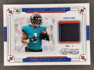 Panini Chronicles 2021 Travis Etienne Jr Rookie Timeless Treasures/399 Jaguars - Imagen 1 de 2