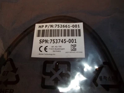 NUEVO HP P/N: 752661-001 SPN: 753745-001 Display Port a Adaptador VGA - Imagen 1 de 4