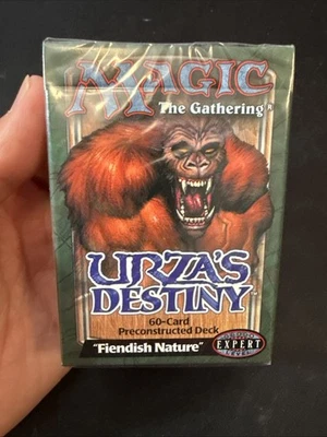 Magic The Gathering URZA'S DESTINY Fiendish Nature NEW SEALED SHIPS FAST/FREE - Image 1 of 4