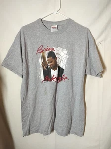 Schwarzes Vintage Brian McKnight Tour T-Shirt Tour Shirt Größe Large - Bild 1 von 9