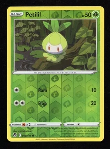 Petilil 009/195 Reverse Holo SWSH-12 Silver Tempest Pokemon TCG - Picture 1 of 2