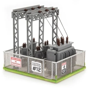 O Scale Electrical Substation - NEW - Picture 1 of 4