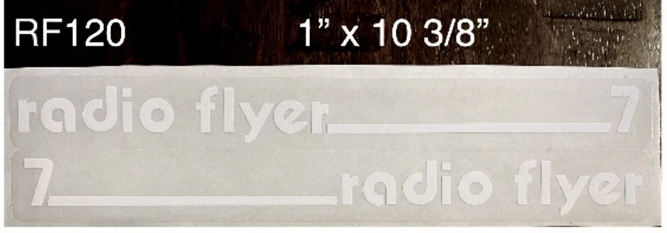 Calcomanías de vinilo de repuesto para radio Flyer Wagon #7 Foto 1 de 1