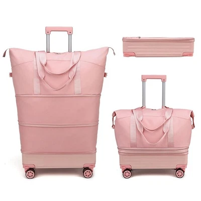 Rolling Duffle Bag with Detachable Wheels, 2025 Upgrade Expandable Foldable S... - Image 1 of 4