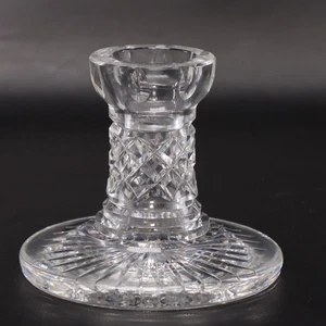 Waterford Crystal Cut Candlestick Holder 4" Clear Glass Ireland Vintage  - Picture 1 of 4