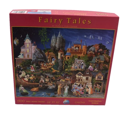 Fairy Tales by James C. Christensen -- 1500 Piece Jigsaw Puzzle -- CN67543 - Image 1 of 4
