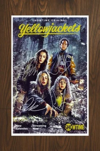 YELLOWJACKETS Signed Movie Poster 11x17 with COA - Authentic Memorabilia - Picture 1 of 3