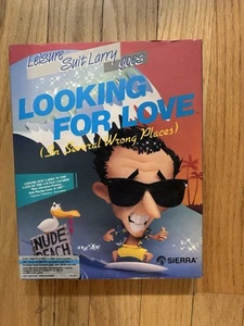 Vintage Sierra Leisure Suit Larry II Looking for Love 5.25" game Pre Owned Rare! - Picture 1 of 7