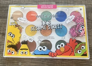 Wet ‘n Wild 123 Sesame Street Palette Eyeshadow Eye Face LIMITED EDITION Sealed - Picture 1 of 7